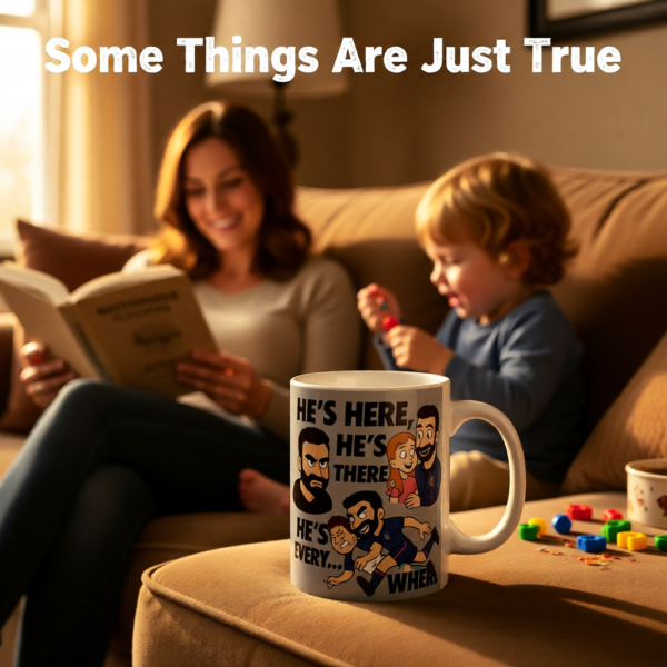 20260117200656-1f0f3e01-3005-6e7c-b461-a281c4602d2b.png Hes Here, Hes There, Hes Every... WHERE | Roy Kent Mug | Funny Ted Lasso Football Quote Cup