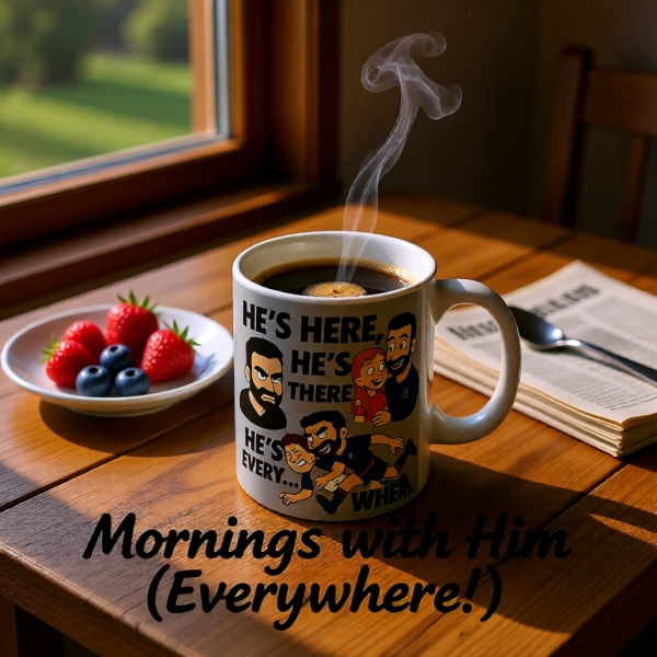 20260117200656-1f0f3e01-328b-612e-be79-6ad181a83b26.png Hes Here, Hes There, Hes Every... WHERE | Roy Kent Mug | Funny Ted Lasso Football Quote Cup