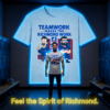 Teamwork Makes the Richmond Work | Ted Lasso T-Shirt | Locker Room Cartoon Design