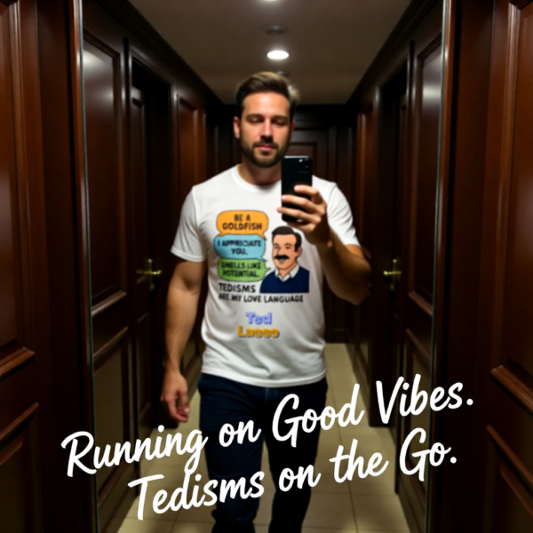 20260117202919-1f0f3e33-3b61-628a-8177-421a3eb6b635.png Tedisms Are My Love Language | Ted Lasso Quote Collage T-Shirt | Feel-Good TV Merch