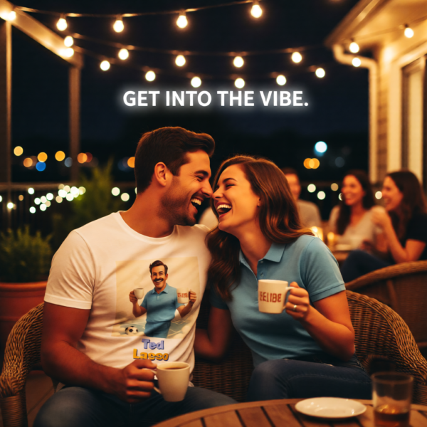 20260117204325-1f0f3e52-b875-62ca-bf69-622ebd7addea.png I Run on Optimism and Tea, Like Ted | Wholesome Ted Lasso T-Shirt | Cute Positivity Gift