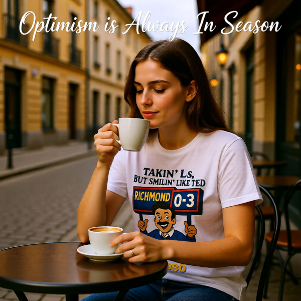 Takin Ls, But Smilin Like Ted | Funny Ted Lasso T-Shirt | Richmond Positivity Design